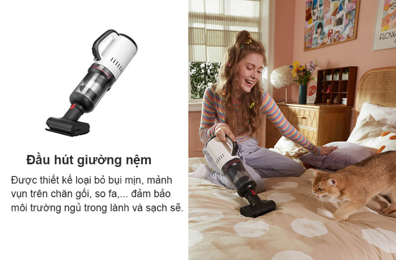 Đầu hút bụi giường nệm