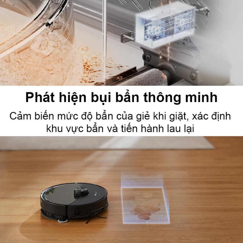 Tính năng phát hiện bụi bẩn thông minh