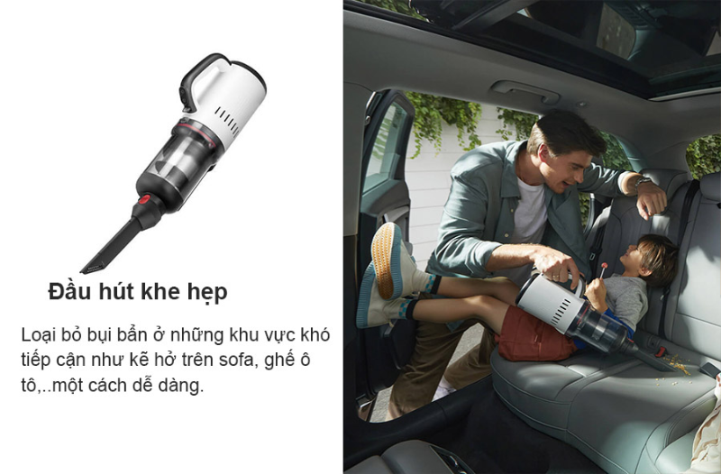 Đầu hút bụi khe hẹp