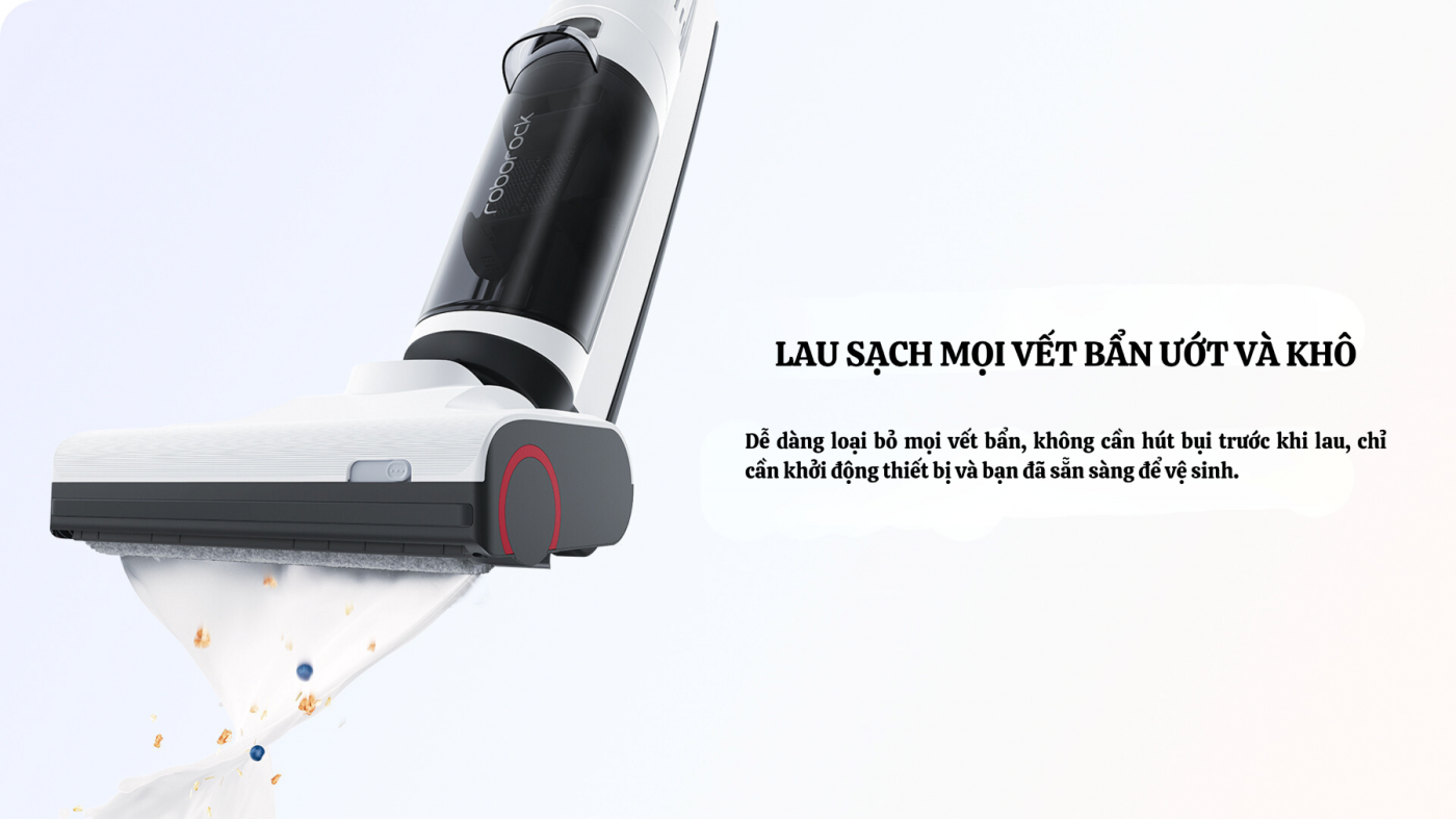 Lau sạch mọi vết bẩn