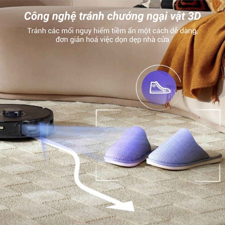 Nhận diện không gian và né vật cản nhờ công nghệ Reactive AI 2.0