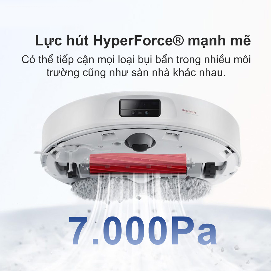 Robot hút bụi lau nhà Roborock Q Revo MaxV lực hút 7000Pa