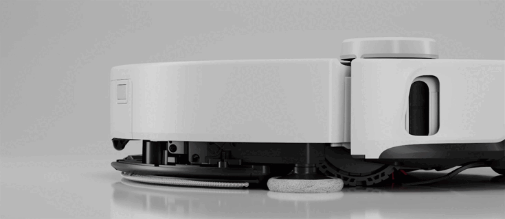 Chổi chính và khăn lau nhà tự động nâng hạ thông minh