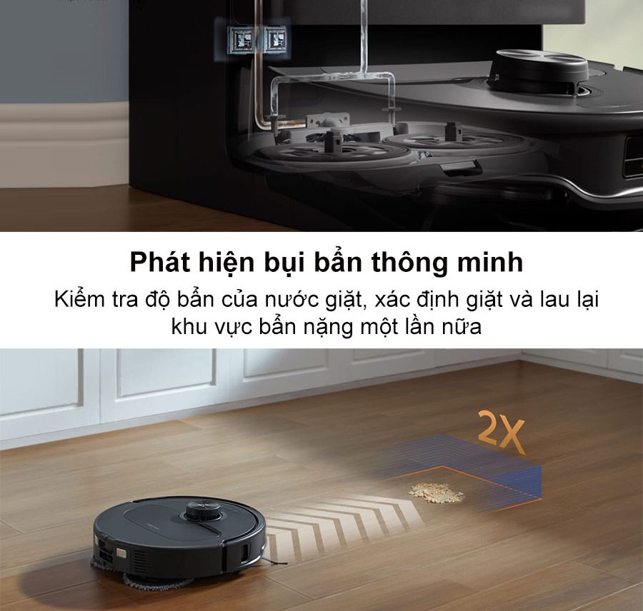 Phát hiện bụi bẩn thông minh