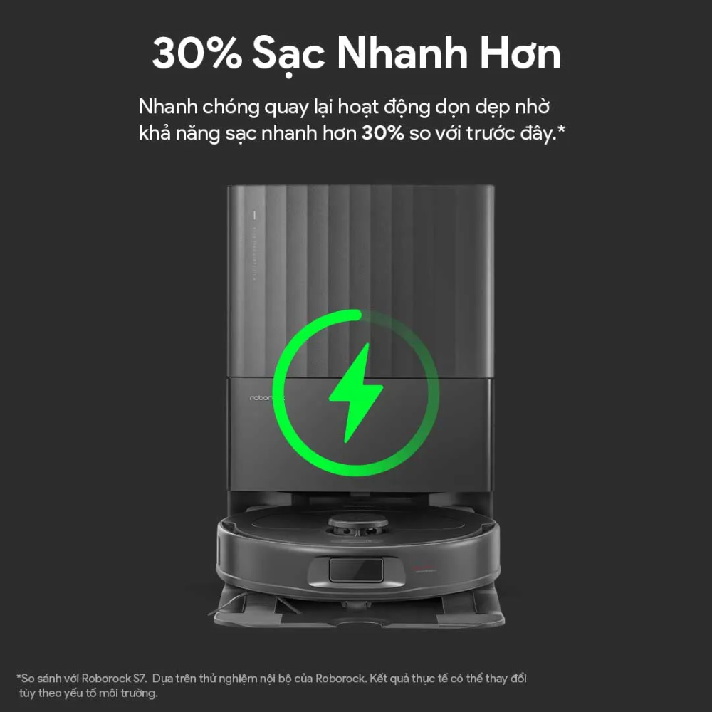 sạc nhanh hơn 30%