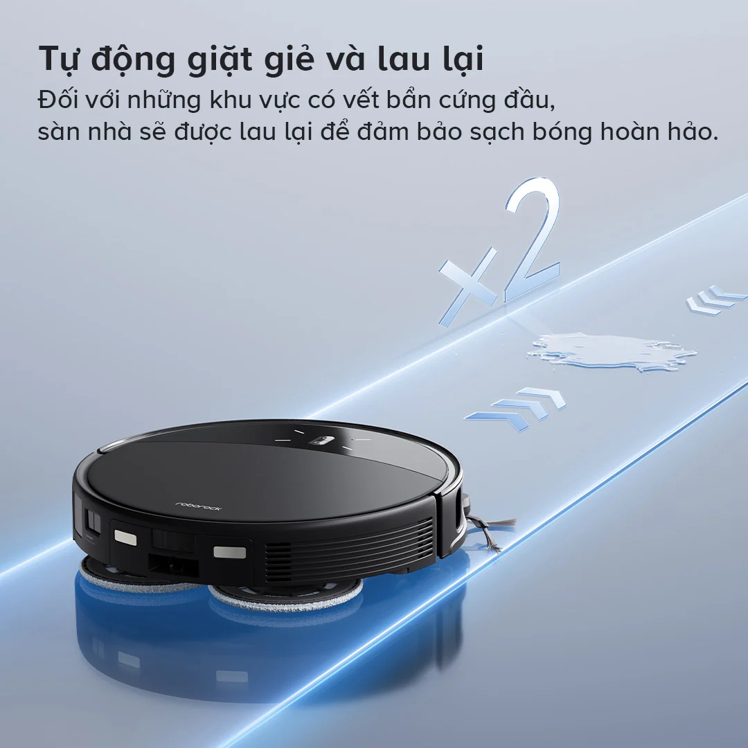 Robot hút bụi lau nhà Roborock Saros 10R