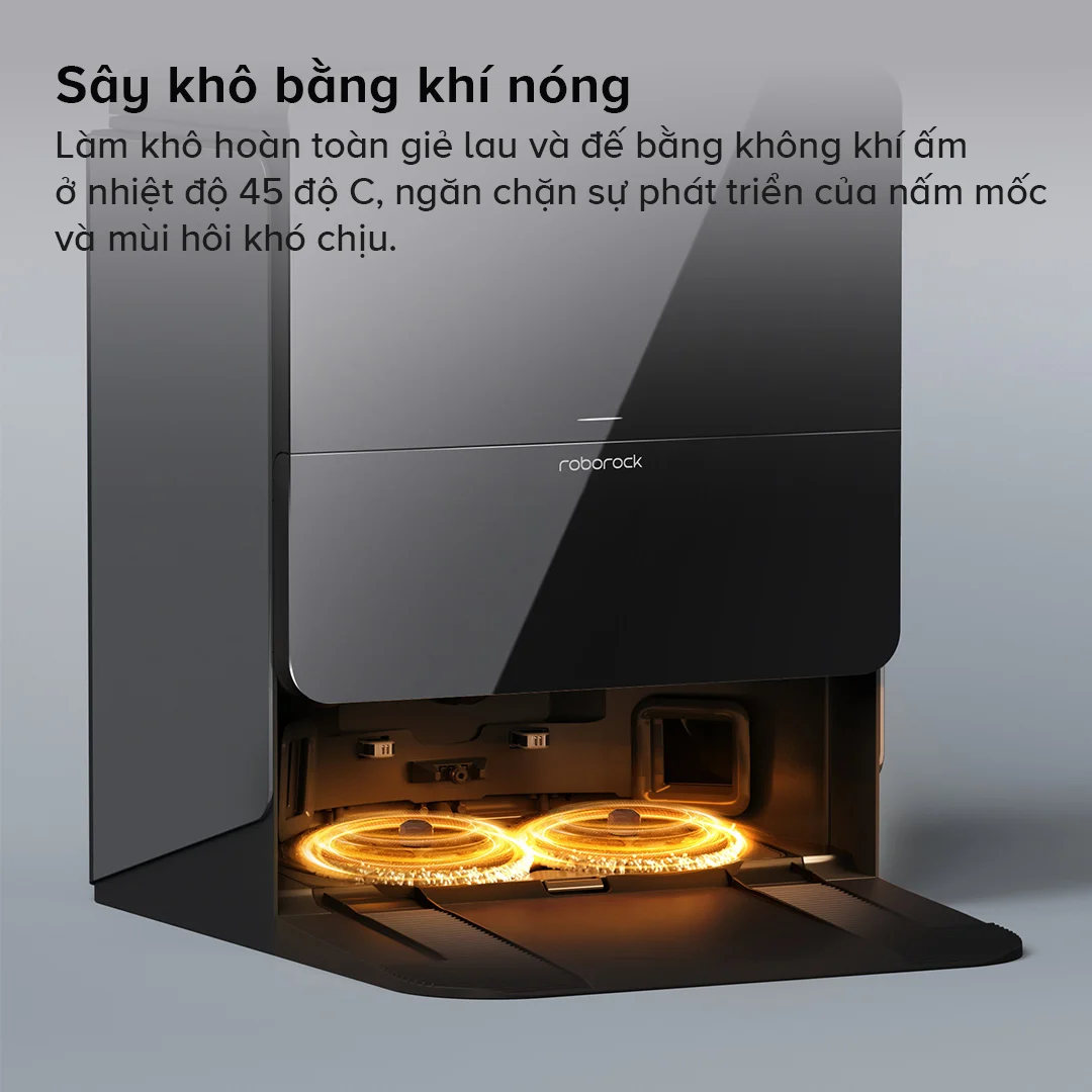 Robot hút bụi lau nhà Roborock Saros 10R