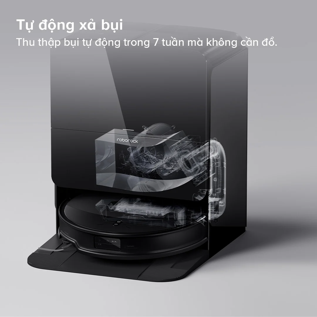 Robot hút bụi lau nhà Roborock Saros 10R