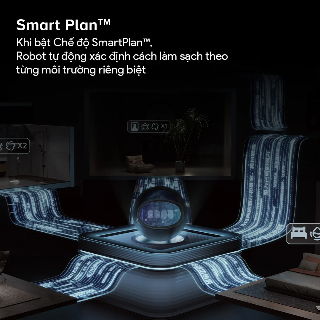 Robot hút bụi lau nhà Roborock Saros 10R