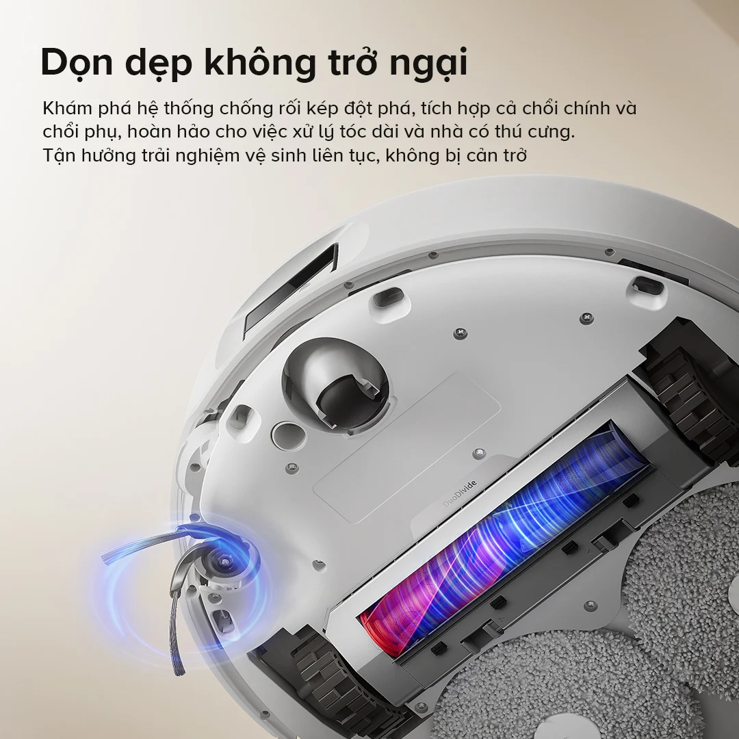 Robot hút bụi lau nhà Roborock Q Revo Curv