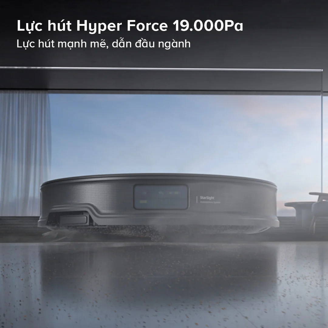 Robot hút bụi lau nhà Roborock Saros 10R