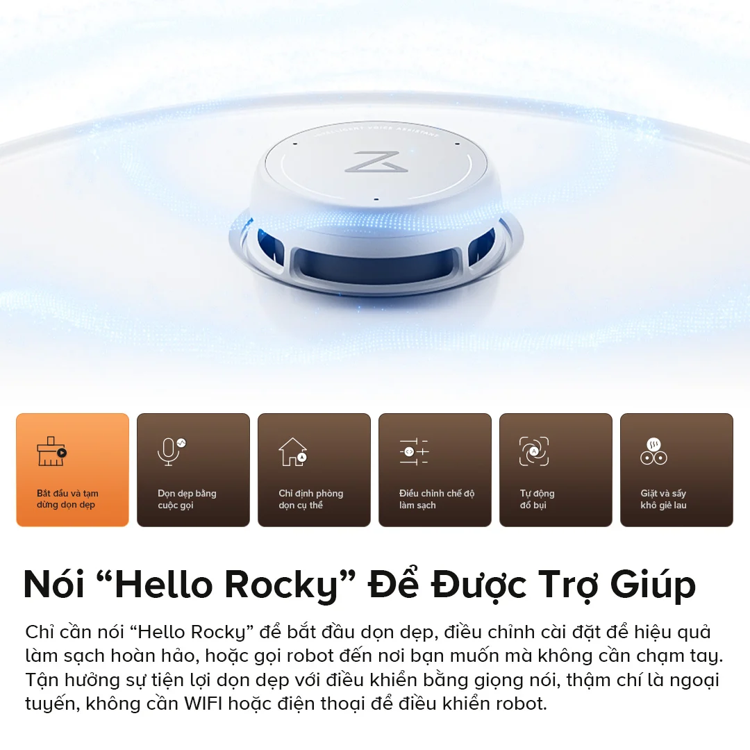 Robot hút bụi lau nhà Roborock Q Revo Curv
