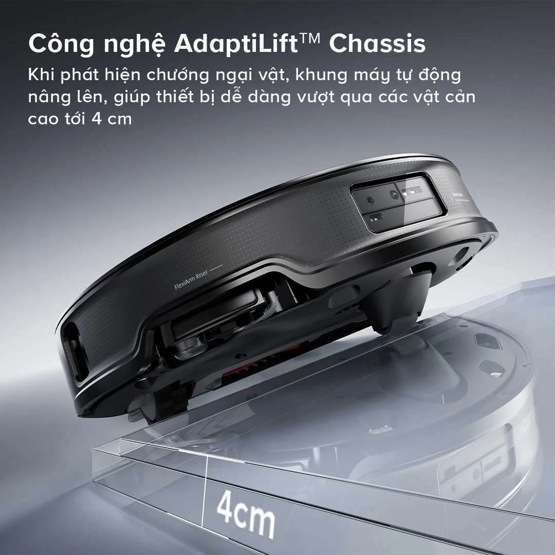 Robot hút bụi lau nhà Roborock Saros 10R