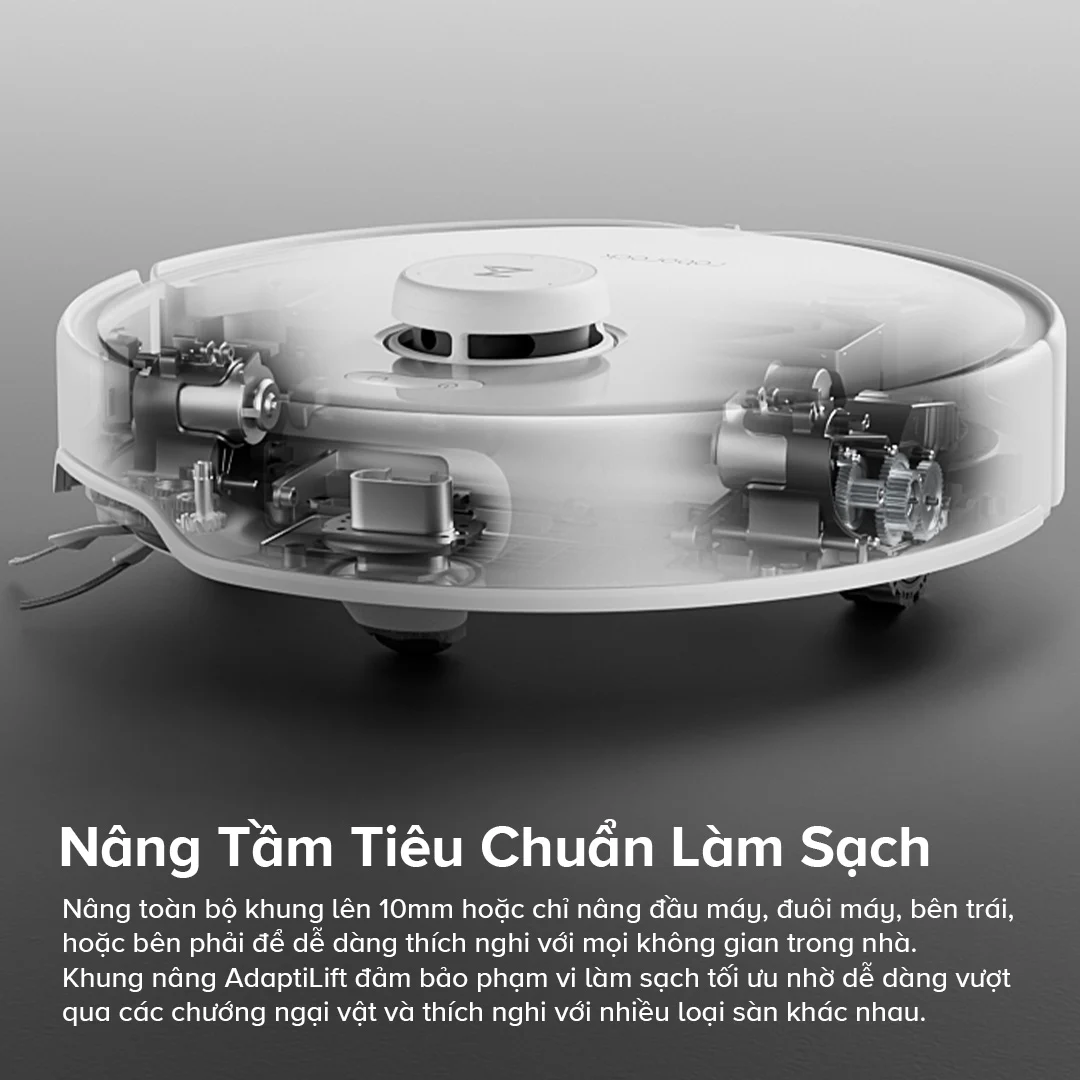 Robot hút bụi lau nhà Roborock Q Revo Curv