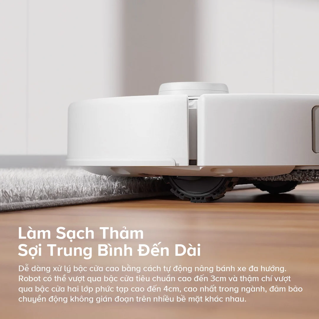 Robot hút bụi lau nhà Roborock Q Revo Curv