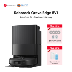 Robot hút bụi lau nhà Roborock Qrevo Edge 5V1 (Trắng/ Đen)