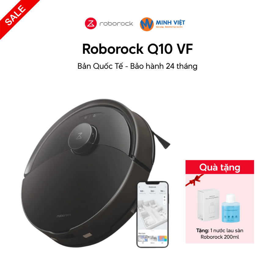 Robot hút bụi lau nhà Roborock Q10 VF - Chính hãng