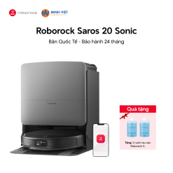 Robot hút bụi lau nhà Roborock Saros 20 Sonic - New 2026 - Chính Hãng
