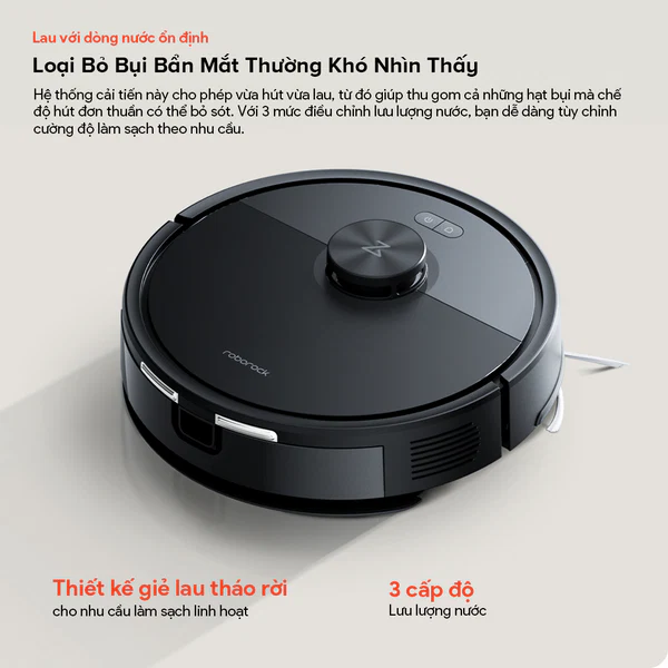 Roborock Q7 Pro Max Plus giẻ lau tháo rời