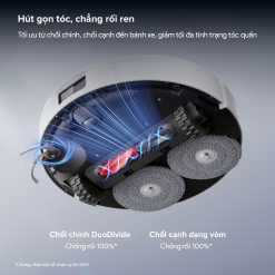 Roborock Qrevo 2 Pro chống tóc rối
