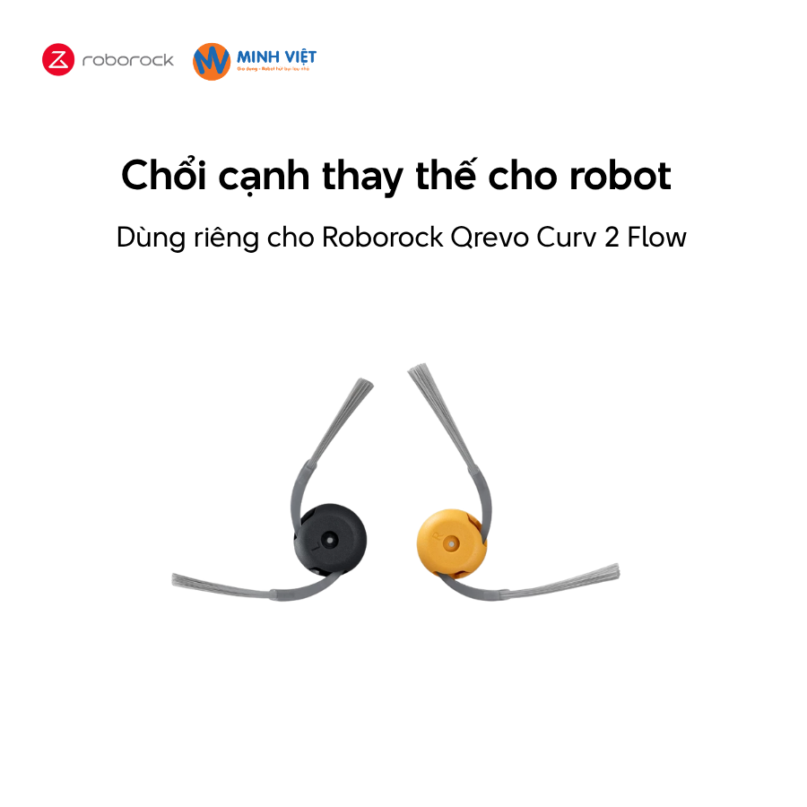 Chổi góc thay thế cho Roborock Qrevo Curv 2 Flow – Chính hãng