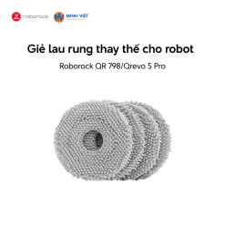 Giẻ lau xoay thay thế cho Roborock QR798/ Qrevo S Pro - Chính hãng