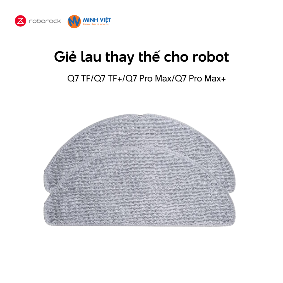 Giẻ lau thay thế cho Roborock Q7 Pro Max - Chính hãng