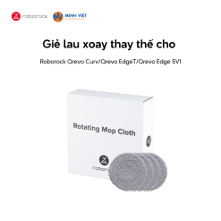 Giẻ lau xoay thay thế cho Roborock Qrevo Edge 5V1/Qrevo Curv/Qrevo EdgeT/ - Chính hãng