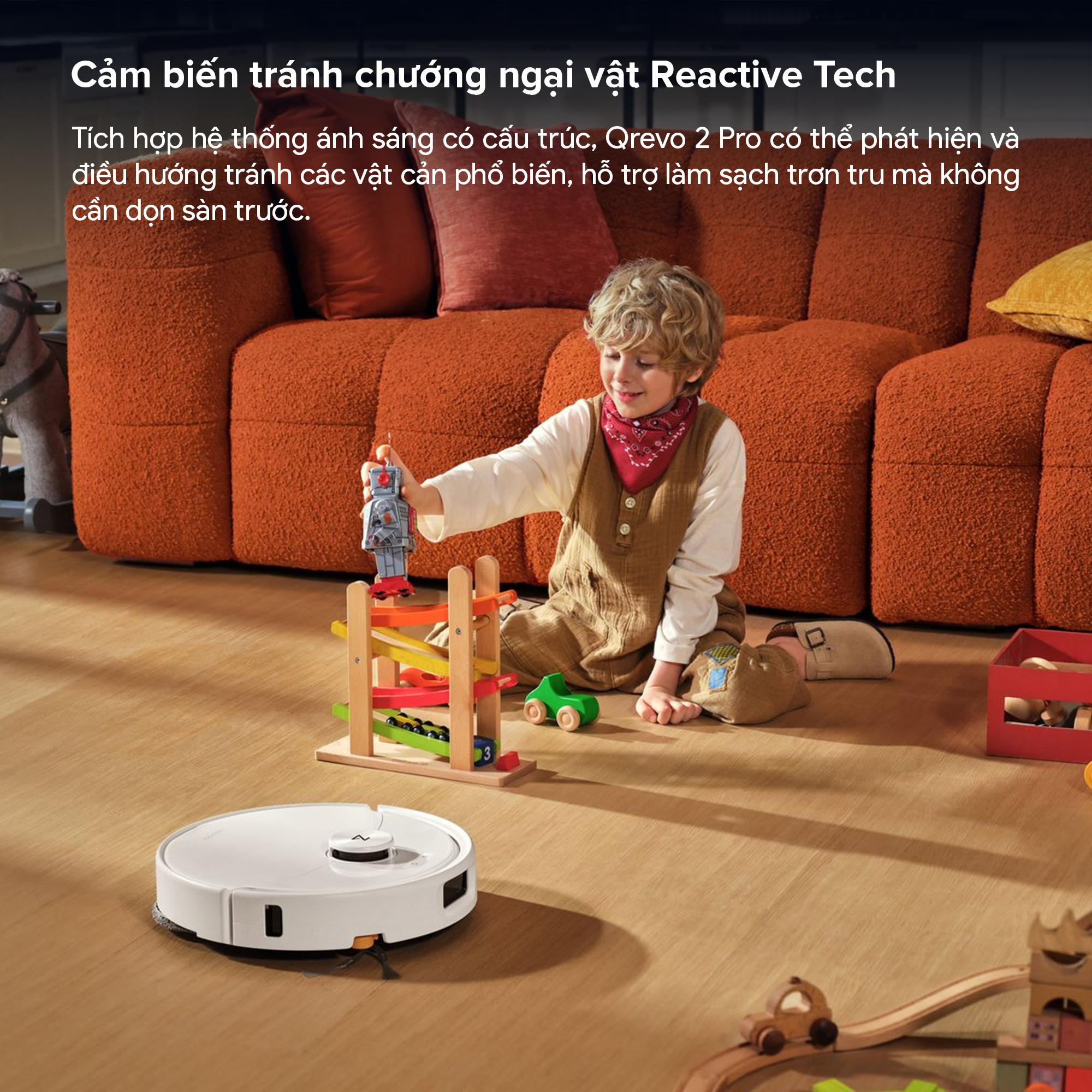 Roborock Qrevo 2 Pro Reactive Tech