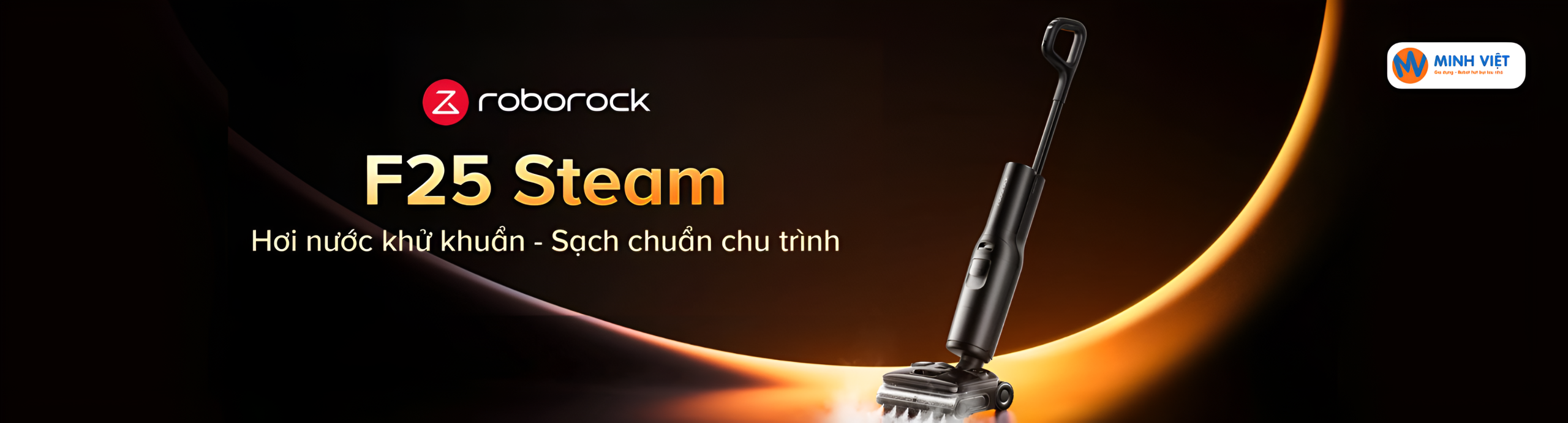 Banner máy hút bụi lau nhà Roborock Store