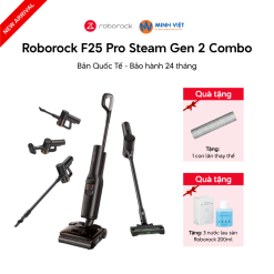 Máy hút bụi lau nhà Roborock F25 Pro Steam Gen 2 Combo - Bản Quốc Tế